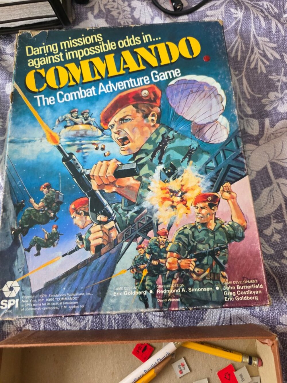 Commando: The Combat Adventure Game, a vintage tactical game